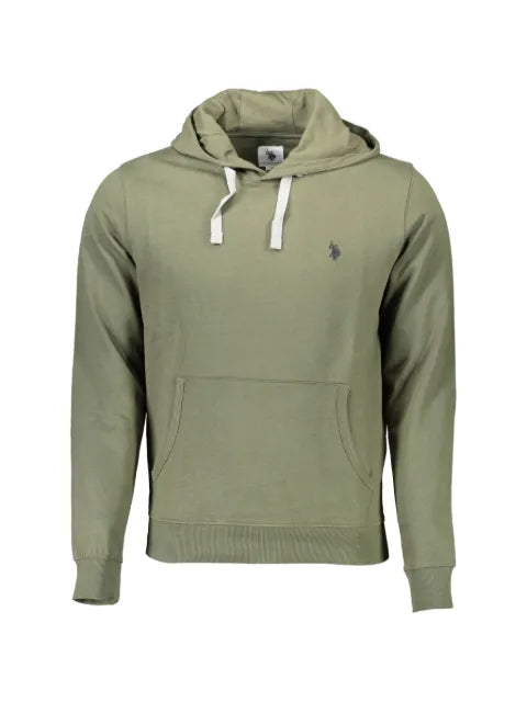 U.S. POLO ASSN. logo-embroidered hoodie