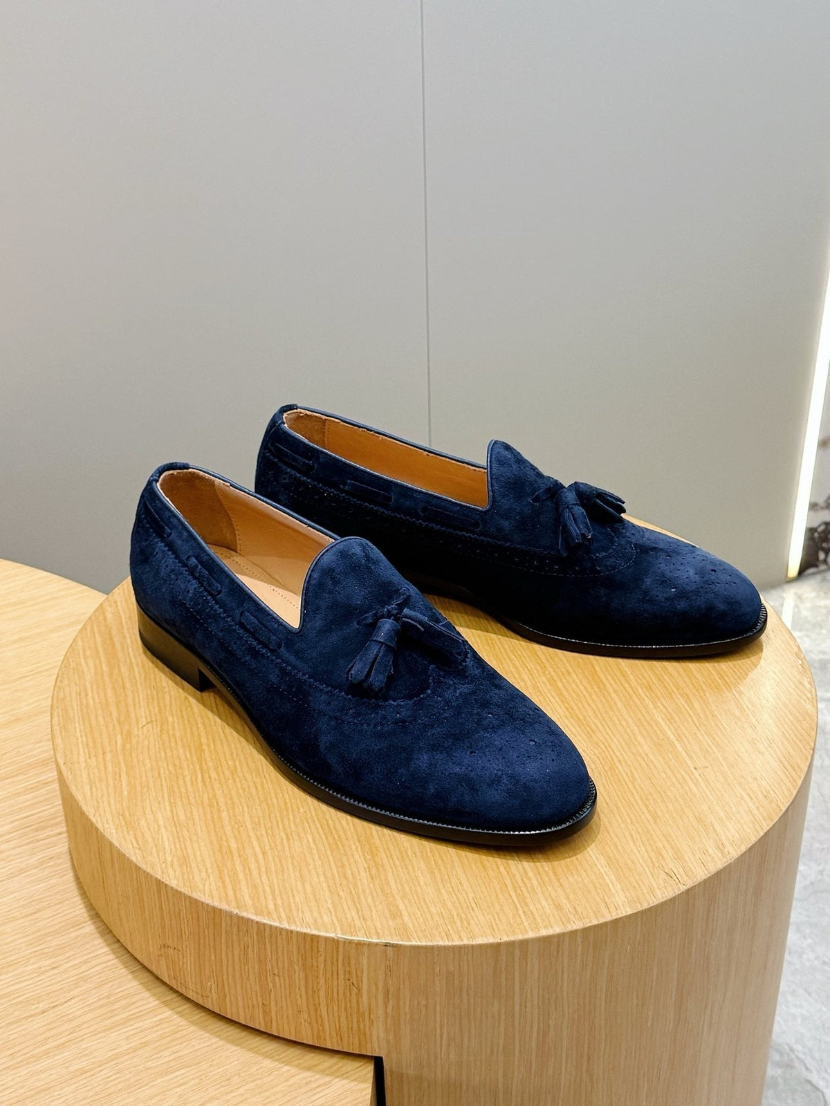 Loro Piana Suede Tassel Loafers